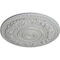 Ekena Millwork Rose Ceiling Medallion (Fits Canopies up to 13 1/2"), Hand-Painted Frost, 33 7/8"OD x 2 3/8"P CM33ROFRF - alternate 3